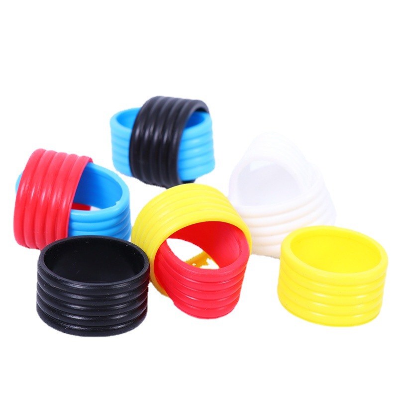 Badminton Rs - 10PCS Silicone Tennis Racquet Grip Rings