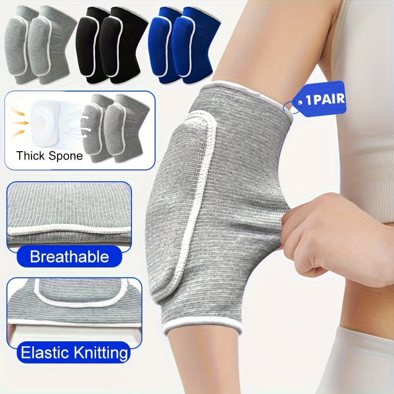Knee Brace Badminton - 1pair Elastic Elbow Pads Thickened Sponge