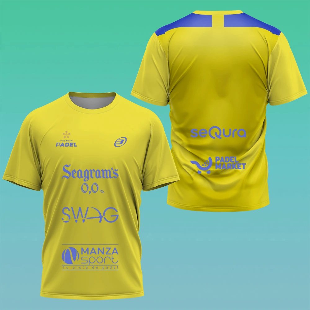 Badminton Png - New Men's T-shirt Summer Fashion Tennis