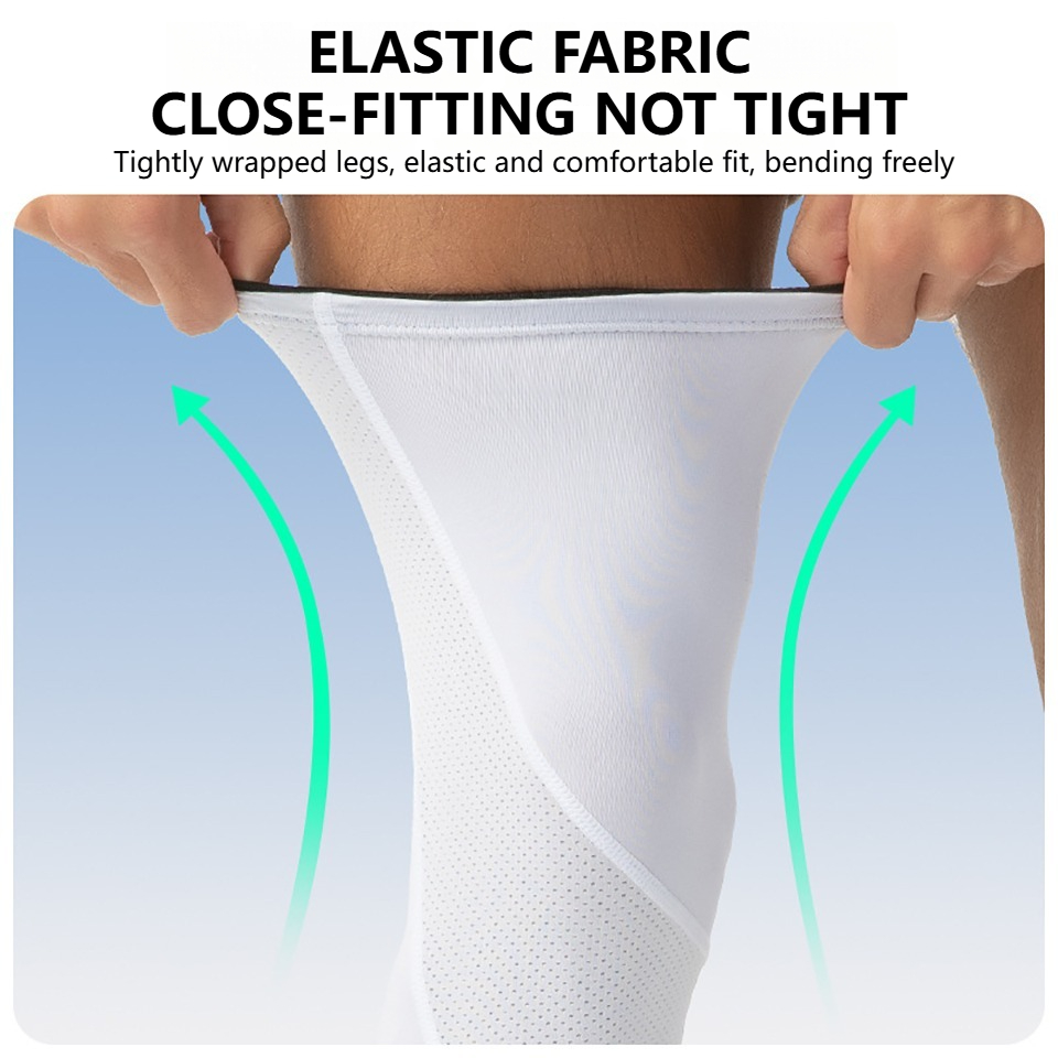 Extended Leg Guards Thin Light - đánh giá và giá Knee Brace Badminton
