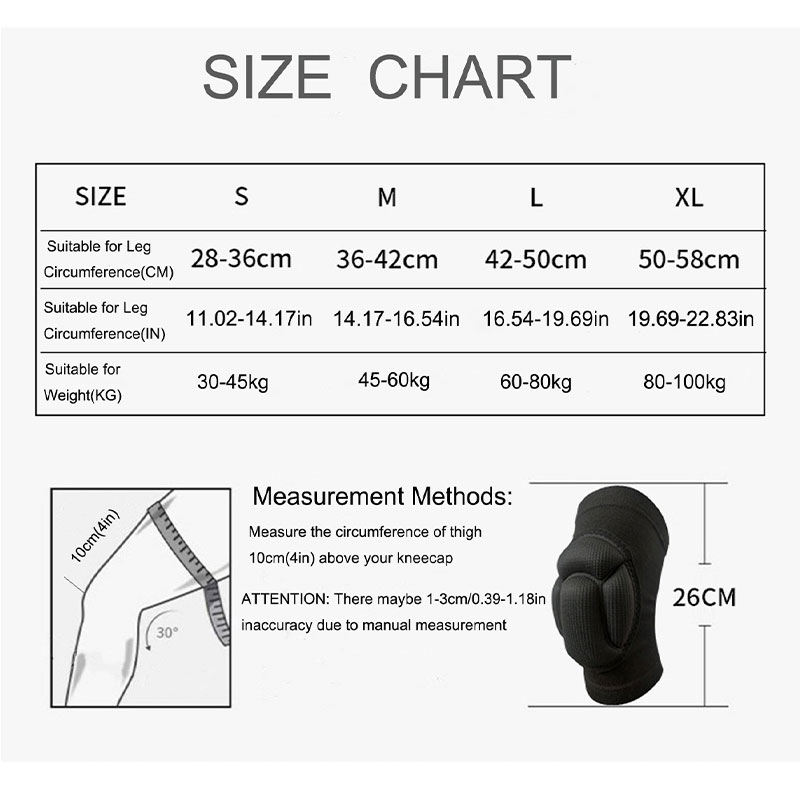 1 Pair/2Pcs Thickening Knee Pa - đánh giá và giá Knee Brace Badminton