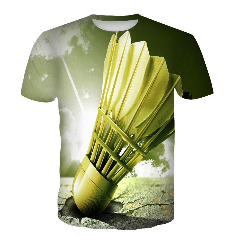 Badminton T-Shirts Shuttlecock - đánh giá và giá Badminton Emoji