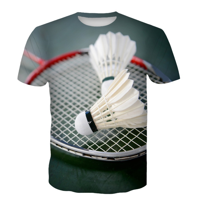 Badminton T-Shirts Shuttlecock - đánh giá và giá Badminton Emoji