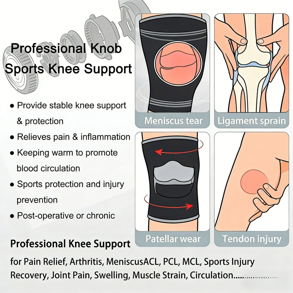 Professional Knee Brace Menisc - đánh giá và giá Knee Brace Badminton