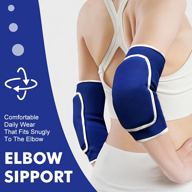 1pair Elastic Elbow Pads Thick - đánh giá và giá Knee Brace Badminton