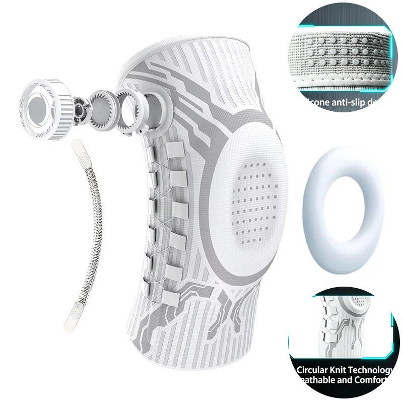 Adjustable Knob Knee Brace Men - đánh giá và giá Knee Brace Badminton
