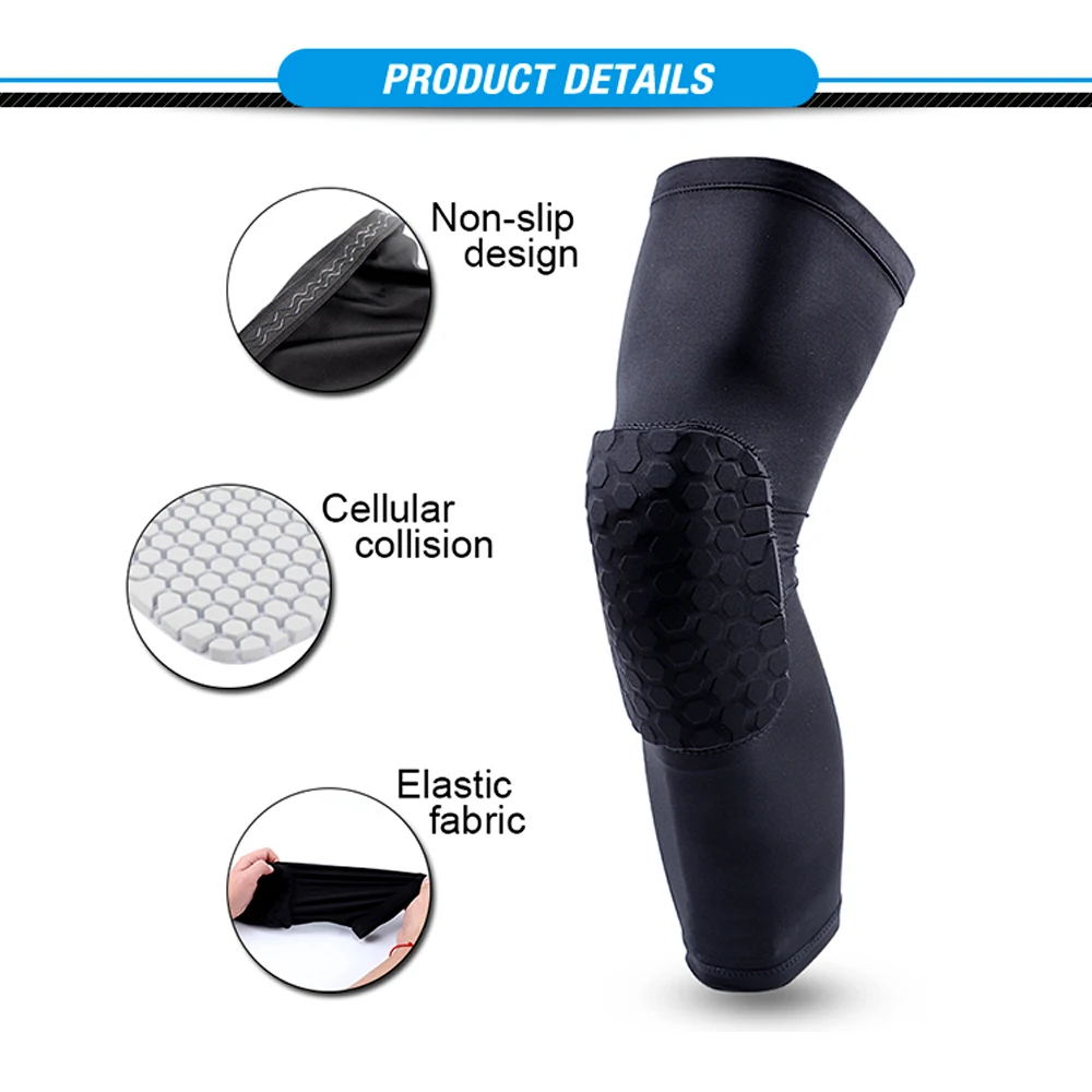 1Pcs/2Pcs Basketball Knee Pads - đánh giá và giá Knee Brace Badminton