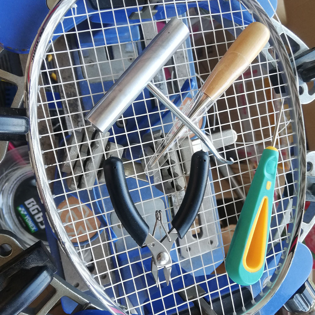 1Pcs Badminton Racket Threadin - đánh giá và giá Badminton Rs