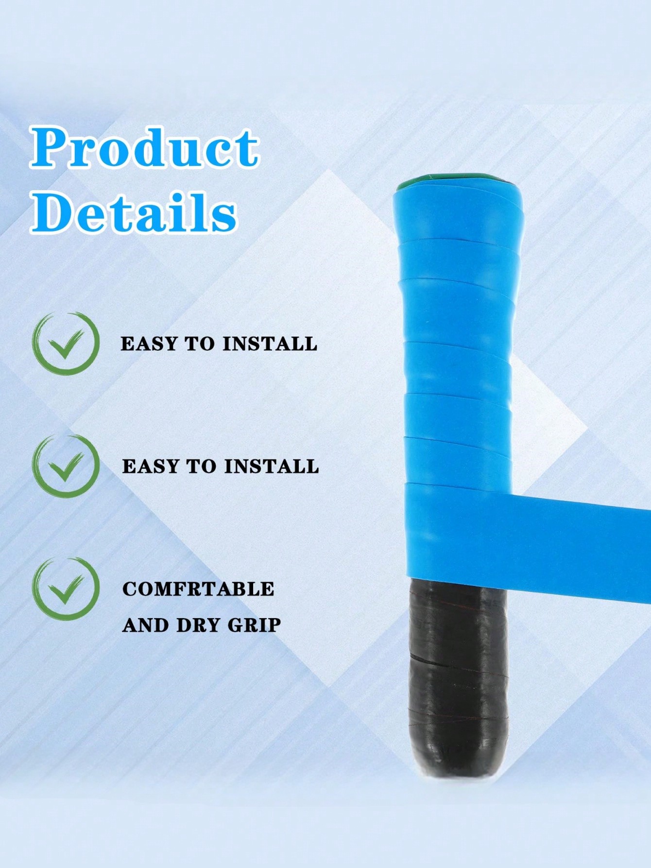 PU Tennis Badminton Overgrip D - đánh giá và giá Badminton Rs
