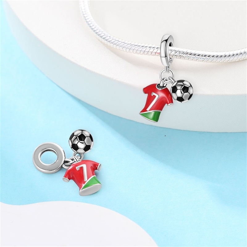 Fashion 925 Silver Football Je - đánh giá và giá Badminton Emoji